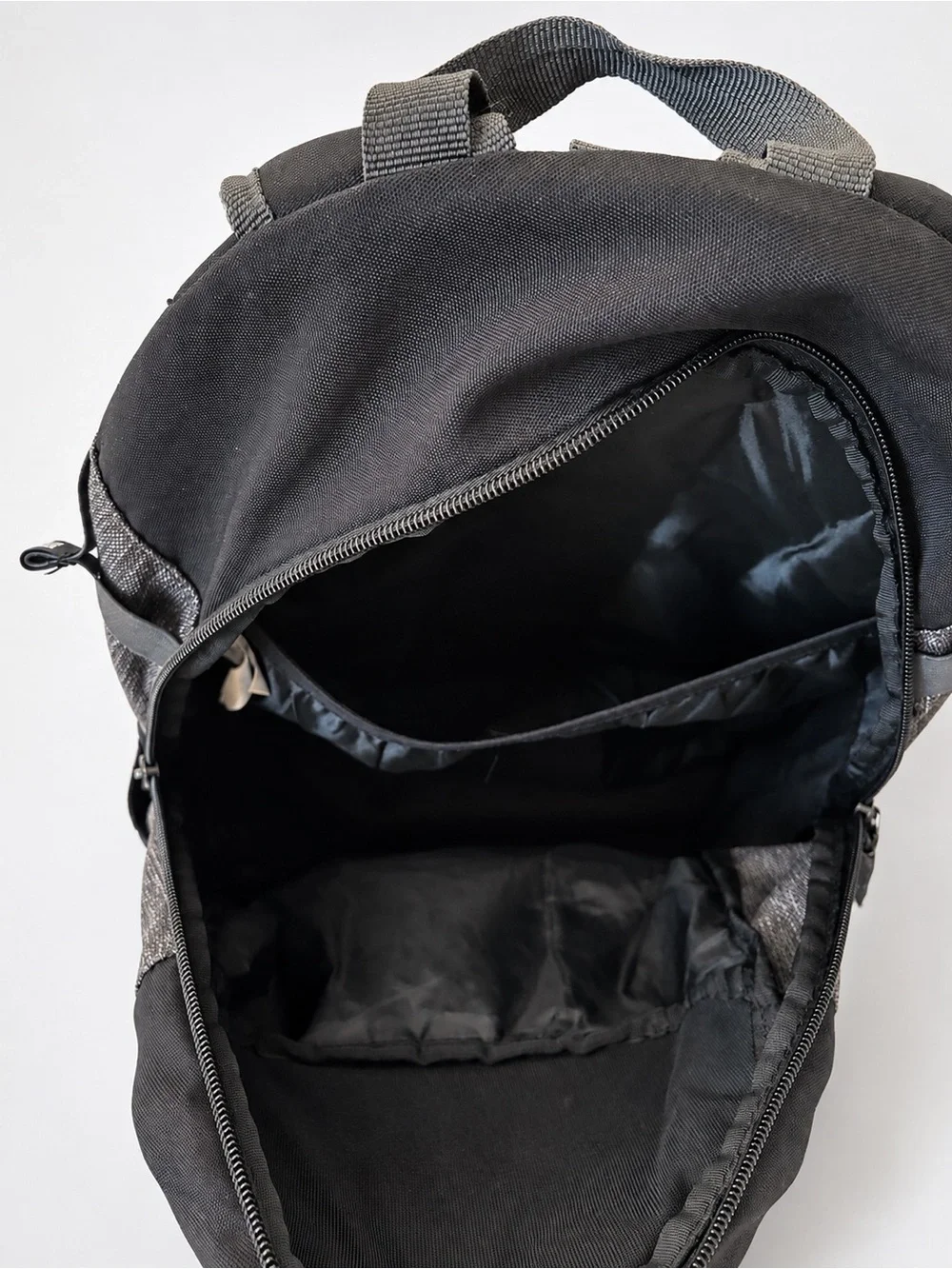 adidas Black and Gray Men's Backpack with Multiple Compartments